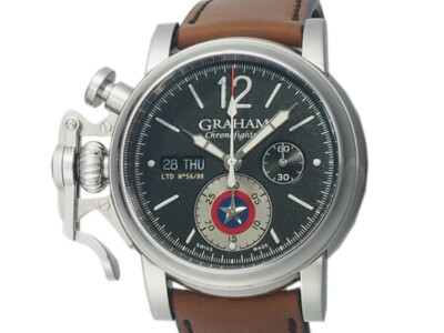 Graham Chronofighter Captain America Chronograph 2CVAS.B14A