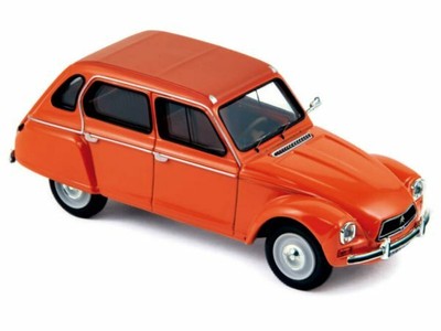 CITROEN Dyane 1974 orange Norev 1:43