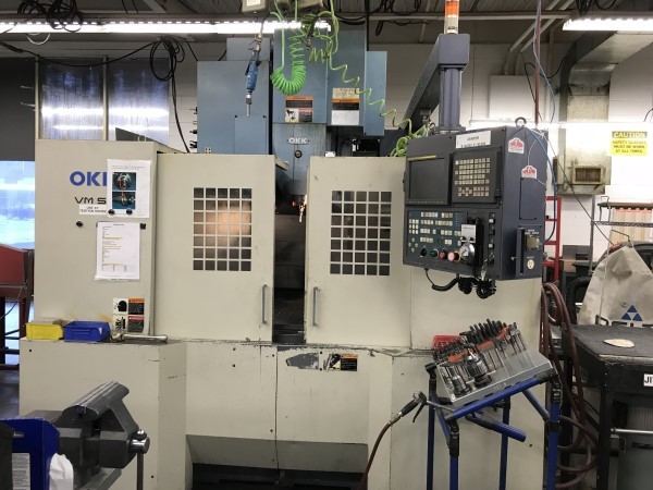 VM-5II OKK 3- AXIS CNC VERTICAL MACHINING CENTER - #28418