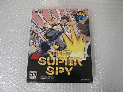 Neogeo Neo Geo Rom The Super Spy Paper Box