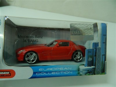 Modellino macchina MONDO MOTORS Mercedes-Benz SLS AMG European Collection R70