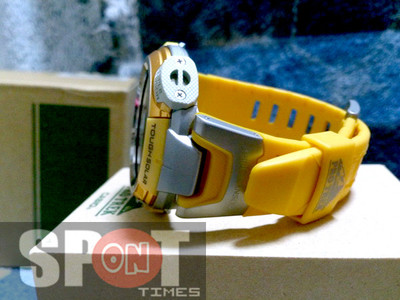 Pre-owned Casio Protrek Solar Triple Sensor Watch Prg-110c-9 Prg110c 9