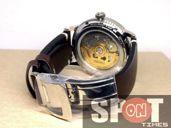 Pre-owned Seiko Presage Cocktail Hojicha 7000pcs Limited Automatic Men's Watch Srpf43j1