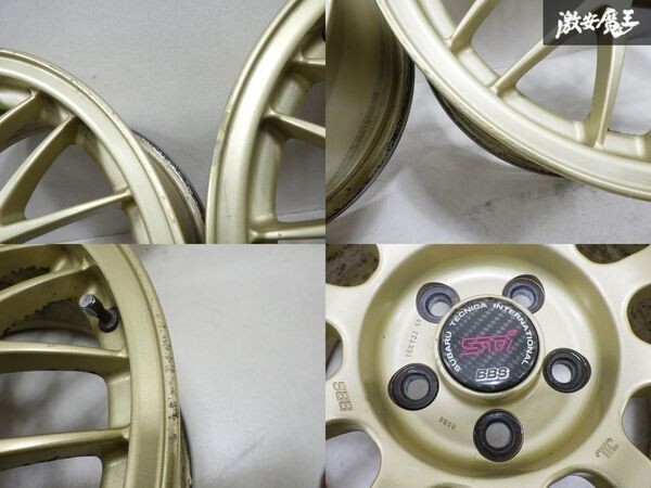 Subaru BBS STI GC8 Impreza Forged 16inch 7J +53 5H PCD100