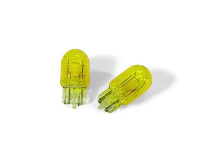 7443 / 7443A YELLOW LIGHT BULBS FOR BMW BUICK CADILLAC JAGUAR FORD JEEP