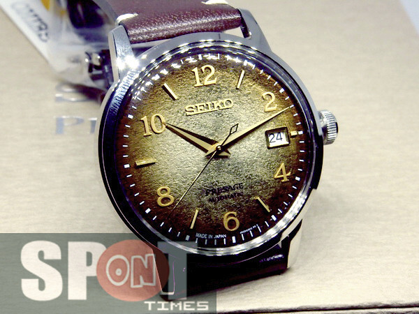 Pre-owned Seiko Presage Cocktail Hojicha 7000pcs Limited Automatic Men's Watch Srpf43j1