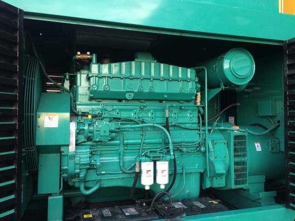 Cummins Onan 350KW Diesel Generator, enclosed with tank, 357 hours