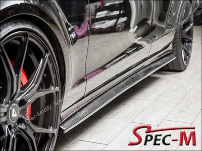 CF JPM Carbon Fiber 2011-2013 W218 CLS 350 550 w/ AMG Sports Side Skirts Lip