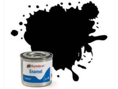 Gamma colori Humbrol enamel 14ml tinte - Lucide - Opache - Primer