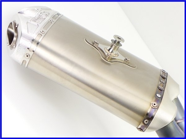2005 DUCATI 749R deLIGHT Titanium Full Exhaust Muffler Set