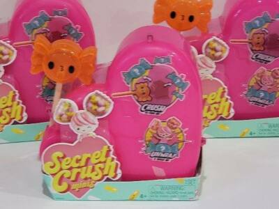 NWT MGA Secret Crush Minis Sweet Themed Candy Mini Doll Blind Series 1 Lot of 3