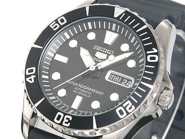 SEIKO 5 Automatic SNZF17 SNZF17J2 Japan Made Resin Automatic