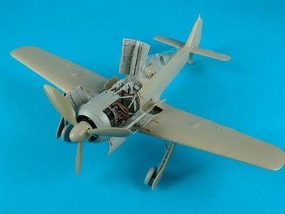 Aires Hobby 1/48 FW190A8 Motore Kit per Edu D 4315