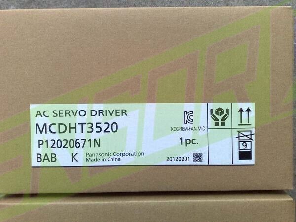 New Original 1pc Panasonic Ac Servo Driver Mcdht3520 1pcs