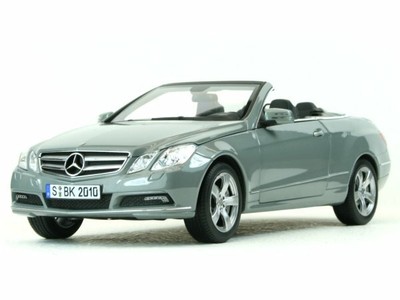 MB Mercedes Benz E 500 Cabrio 2010 Palladium silver Norev 1:18
