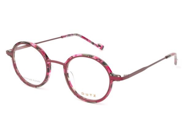 Lunettes homme femme DUTZ DZ2284 76 plastique rondes multicolores