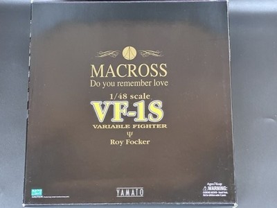 Macross VF-1S Roy Focker 1/48 Perfect Transformation Yamato Japan