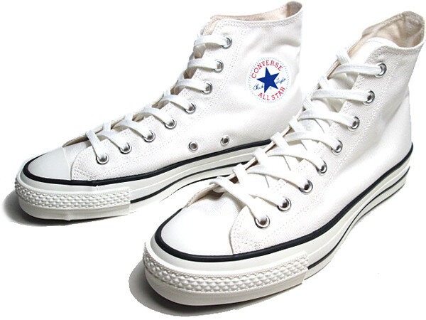 Converse Canvas All Star J HI white MADE IN JAPAN Limited