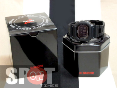 Pre-owned Casio G-shock Tough Solar Multiband 6 Bluetooth Men's Watch Gw-b5600bc-1b