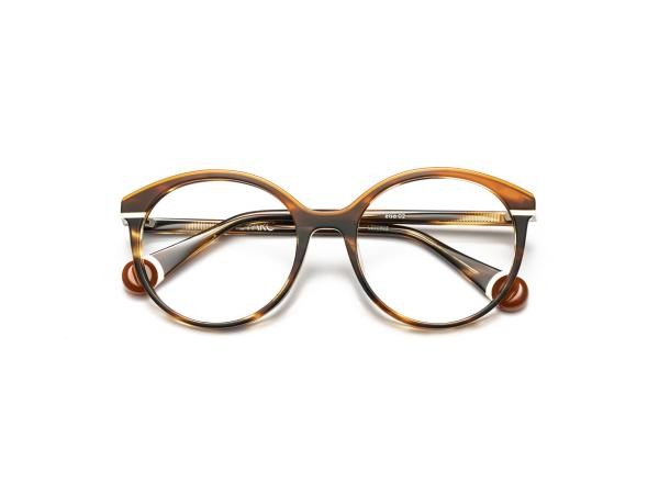 Le Parc ELSA 02 Damen Brille Kunststoff Oval Havanna