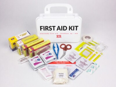 EVER READY 10 PERSON FIRST AID KIT WITH PLASTIC CASE