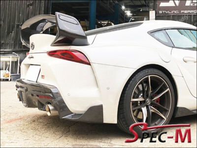 JPM CF Carbon Fiber ST Trunk Spoiler Wing 3PCS for Toyota Supra A90 A91 MK5 2023