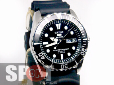 Pre-owned Seiko 5 Sports 100m 23 Jewels Automatic Men's Watch Snzf17k2
