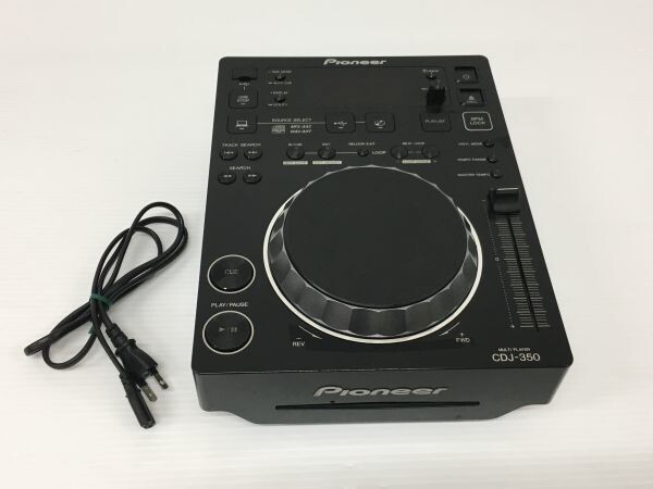 1125* Pioneer パイオニア マルチプレイヤー CDJ-350 Pioneer DJ CDJ-350 Black CD/Digital Media Player DJ Player