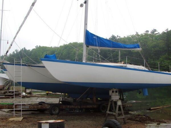 43' Roger Simpson designed cruising Trimaran sailboat Yarmouth ME, killer deal!!