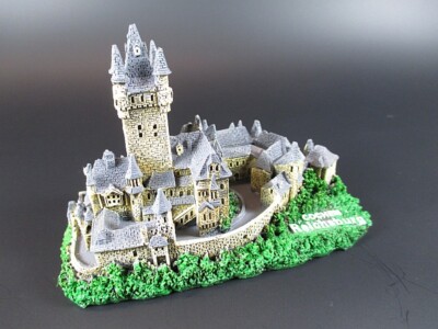 Cochem Reichsburg  Souvenir Poly Modell Polyresin Germany,13 cm,super schön