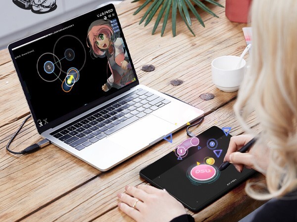 XP-Pen Star G640 Rev B Graphics Drawing Tablet Chromebook Supported 8192 Used