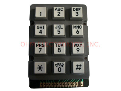 12 Key DTMF Keypad - Membrane Switch