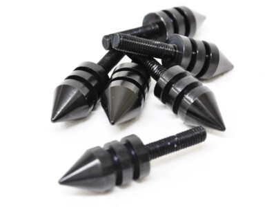 Black Spike Bolt Screw 6pcs For Kawasaki Ninja ZXR ZX 1000 10R 12R 14R