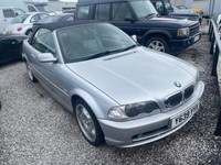 2001 BMW 3 Series 320 Ci 2dr Auto CONVERTIBLE Petrol Automatic