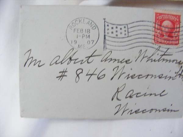 3 #319 CARMINE WASHINGTON 2 CENT STAMPED  ENVELOPES 1905/1907/1908