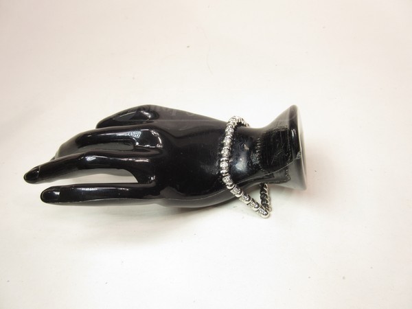 AMAZING HEAVY  VINTAGE  CHARLES KRYPELL 18K W.G. 3.0 DIAMOND BRACELET  VS G-H