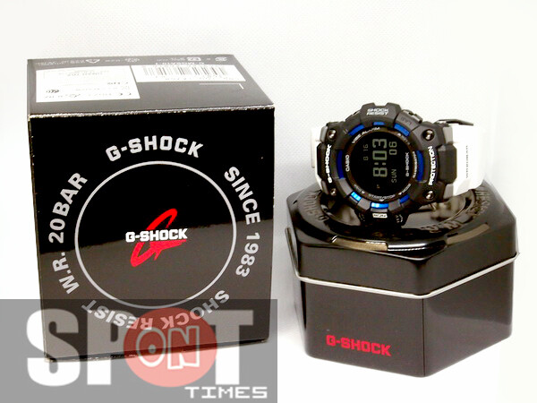 Pre-owned Casio G-shock G-squad Bluetooth Sport Men's Watch Gbd-100-1a7