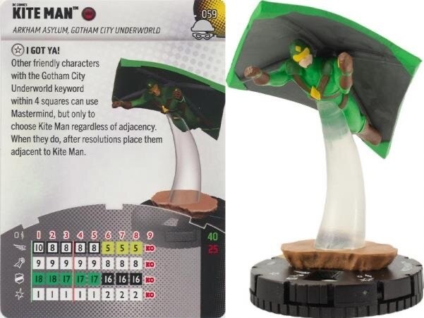 DC Heroclix Notorious : Kite Man - 059 Super Rare