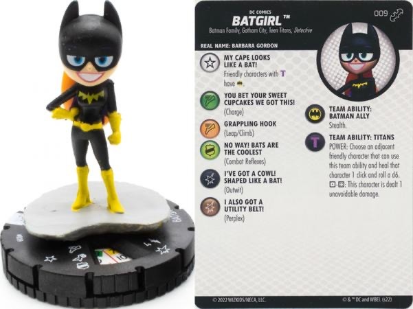 DC Heroclix Batman Team Up Common : Batgirl - 009
