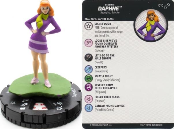 DC Heroclix Batman Team Up Common : Daphne - 010
