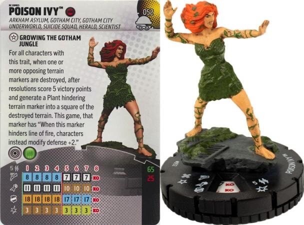 DC Heroclix Notorious : Poison Ivy - 045 Rare