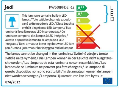 3er Set iDual LED Deckenleuchten Performa RGB jedi Einbauleuchte stahl Bad IP65