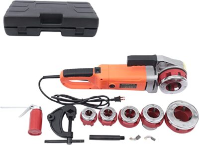 Electric Pipe Threader|2300W Pipe Threading Machine Heavy-Duty Porta Pipe Cutter