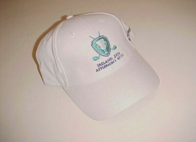 Ireland 2011 Applebaum's 40TH Cricket World Cup Unisex White Cap One Size New