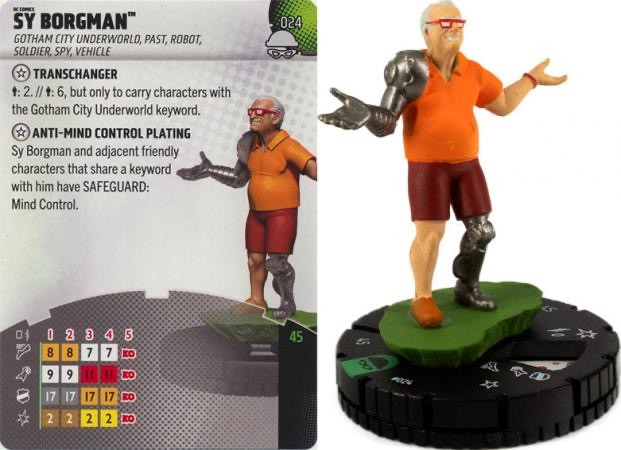 DC Heroclix Notorious : Sy Borgman - 024 Uncommon