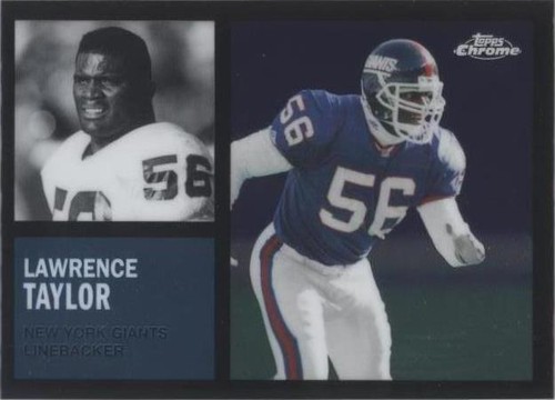 2015 Topps Chrome Mini Lawrence Taylor #T60-LT