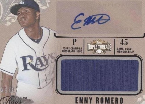 2014 Topps Triple Threads - Enny Romero #UAJR-ER