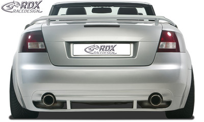RDX Heckansatz für AUDI A4 8H Cabrio Heck Ansatz Schürze Diffusor Hinten