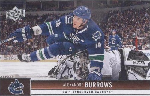 2012-13 Upper Deck - Alexandre Burrows #180