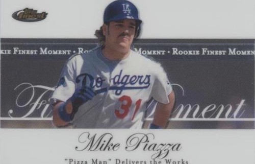 2007 Topps Finest - Mike Piazza #RFM-MP